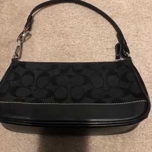 Black Coach shoulder bag